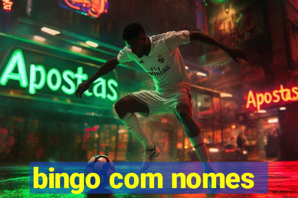 bingo com nomes